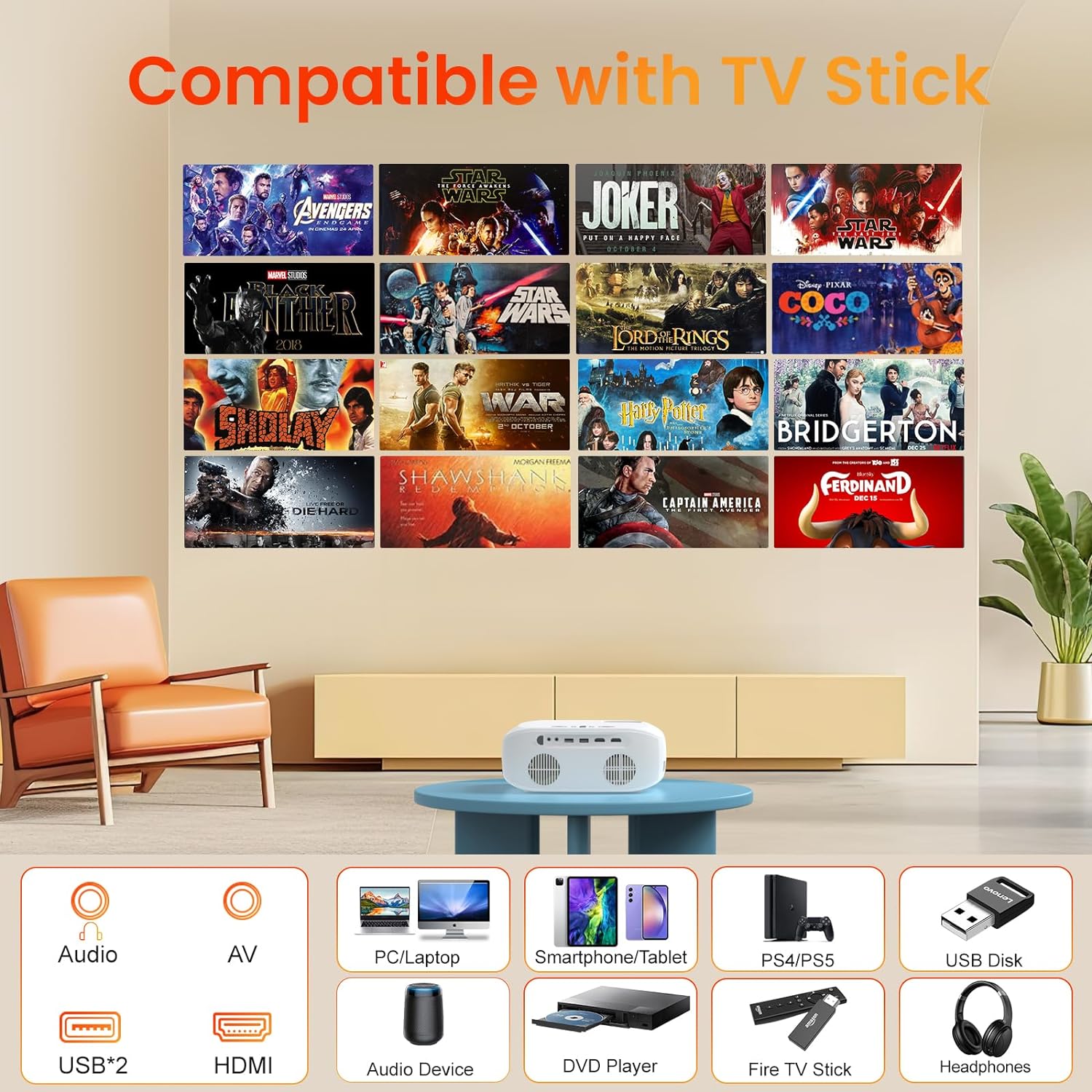 HAPPRUN F5 Projector HAPPRUN F5 Projector