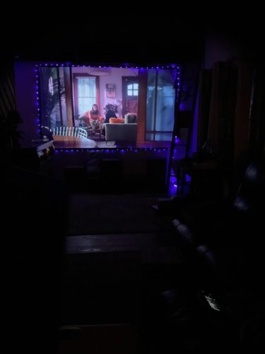 HAPPRUN H1: Klassischer 1080P-Projektor Fototest