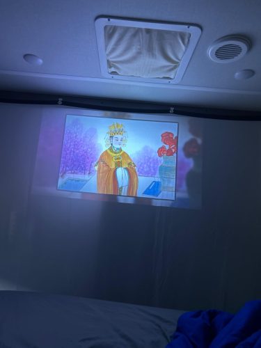 HAPPRUN H1: Classic 1080P Projector photo review