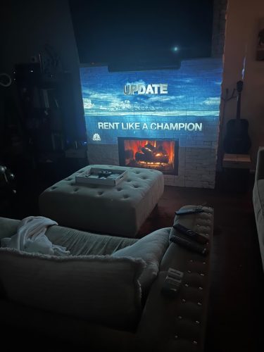 HAPPRUN 510G Projector: Google TV Projector with WiFi and Bluetooth, 4K Support, Netflix-Licensed, HDR 10+ photo review