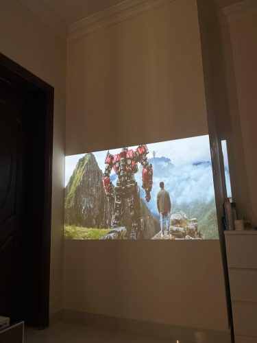 HAPPRUN H1: Klassischer 1080P-Projektor Fototest