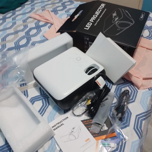 HAPPRUN 510G Projector: Google TV Projector with WiFi and Bluetooth, 4K Support, Netflix-Licensed, HDR 10+ photo review