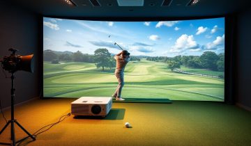Bästa projektorer för golfsimulatorer