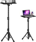 Projector Stand Tripod from 23" to 46", Laptop Tripod Stand Height Adjustable