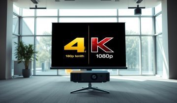 4K gegen 1080p: Welcher Projektor ist der richtige für Sie?