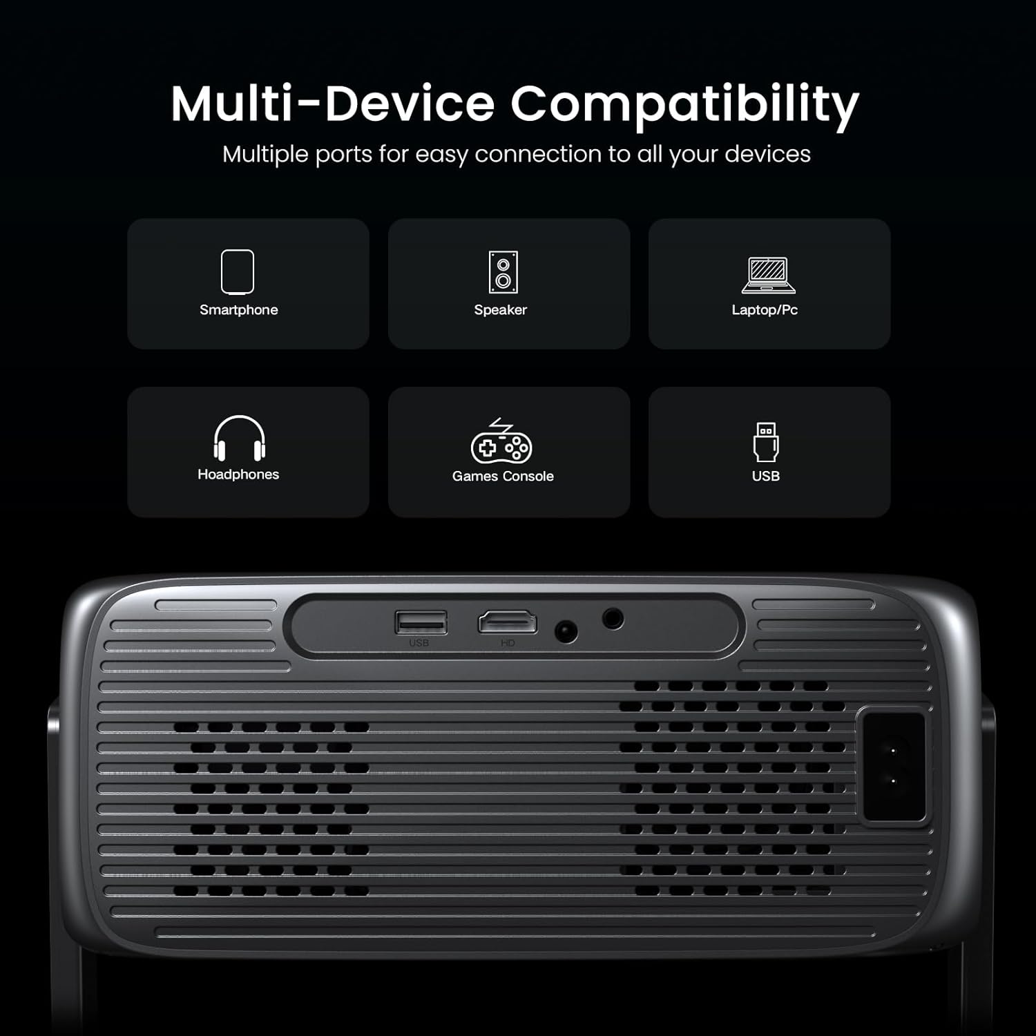 happrun 4k 2000 ansi with adjustable 270 stand happrun 4k 2000 ansi with adjustable 270 stand